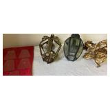 Lot of 3 Wall and Ceiling Sconce Lights