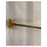 53-Inch Brass Horn with Mouthpiece