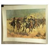 Dismounted: The Fourth Troopers Moving Print