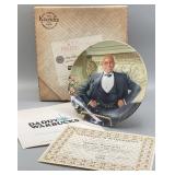 Daddy Warbucks 8.5-Inch Plate by William Chambers