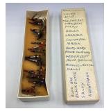 Handcrafted Fly Fishing Hooks in Box