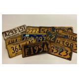 Virginia and Pennsylvania License Plates, 1939197