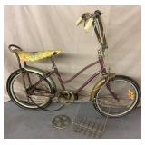 Ross Purple Girls Bike with Flower Power Seat
