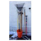 Garden Tools and Accessories Lot