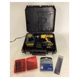 DeWalt DW991K-2 14.4V XR Drill Kit w Accessories