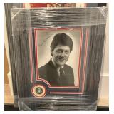Bill Clinton Signed Framed Photograph