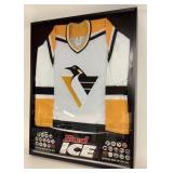 Framed Bud Ice Pittsburgh Penguins Jersey
