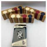 Vintage Poker Chip Sets With Icon iPod Case