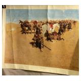 Old Time Plains Fight Print by Frederic Remington