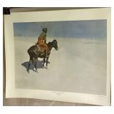 Print of The Scout: Friends or Enemies? by F. Remi