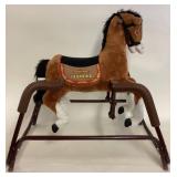 Rockin Rider Diamond Talking Plush Spring Horse