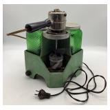 Vintage Cast Iron Watch Cleaning Machine with Jars