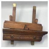 A. Harris Wooden Sash Fillister Ploughing Plane