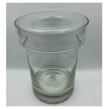 Vintage Blown Glass Champagne/Wine Cooler, Rolling