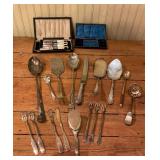 1846 Rogers & AA Silverplate Flatware, Meriden Kni