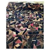 Victorian-Style Antique Crazy Quilt with Paisley P