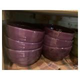 Elite Hand Painted Soup Bowls & Pottery Barn Dishe