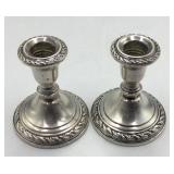 Amston Sterling Silver Candlesticks No. 533