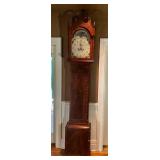 American Grandfather Clock, Mid-Late 1800s, 99 ins