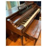 Baldwin Acrosonic Spinet Piano with Bench