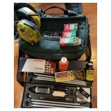 Shooting Accessories Lot with Wild Hare Bag & Ammu