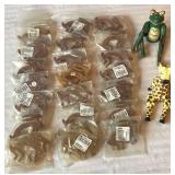 21 Made in India Rabbit Drawer Pulls & 2 Hand-Pain