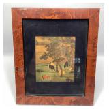 Zhao Yong Five Horses Reproduction, 9x12 ins.