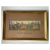 Thomas Stevens 1881 Stevengraph The Water Jump