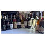 Wine Collection Featuring Notable Brands & Varieta