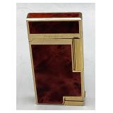 Prometheus Pocket Lighter Red Marbled Lacquer with