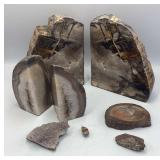 Petrified Wood & Stone Decor Items
