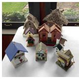 8 Decorative Bird Houses