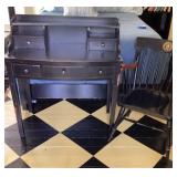Black Desk & St. Edmunds Academy Captain's Chair