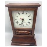 Renmark Mantle Clock with Fox Motif