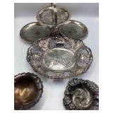 Empire Silver Co. 203 & Snyder Candy Dishes