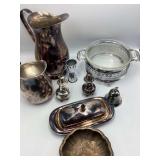 Sheffield Silver Co. & Reed & Barton Bowl & Access