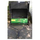 John Deere Lawn Brush with Steel Frame