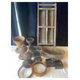 Wolf Creek Folk Art Wall Rack & Wooden Decor