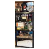 Garage Shelving Unit w/ Keurig, Mr. Coffee & House