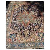 Antique Persian Heriz Rug Circa 1920s 12 ft. 2 ins
