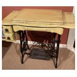 New Goodrich Domestic Treadle Sewing Machine