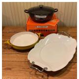 Le Creuset Casserole, Dansk Casserole & Italian Pl