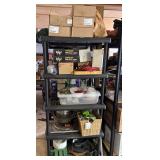 Garage Shelving Unit w/ Commercial Lights, Kitchen
