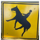 Steel Equestrian Sign from Steel Valley Signs