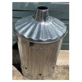 Galvanized Steel Outdoor Incinerator, 2023