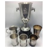 Salisbury Pewter & Sheridan Silver Trophy Collecti