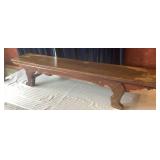 Vintage Northern Chinese Elm Bench