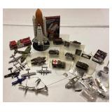 Corgi Diecast Military Models & Space Shuttle Disc
