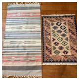 Vintage Southwestern & Turkish Kilim Rugs with Geo