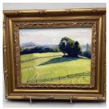 Oil on Canvas by Linda M. Epstein, 14 x 12 ins.